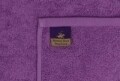 Set 3 prosoape de baie Beverly Hills Polo Club, 70x140 cm, 100% bumbac, Lilac/Purple/Dark Purple