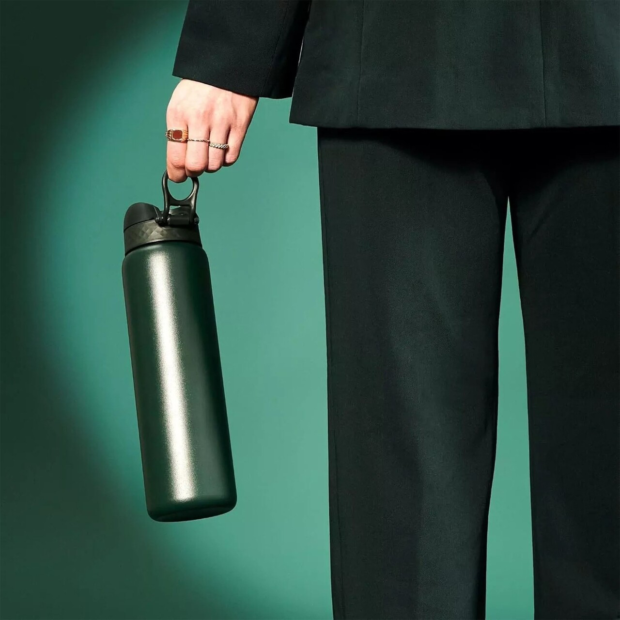 Sticla apa, inox, 1200ml, Dark Green - Ion8 - view 5