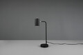 Lampa de masa Marley, TRIO, 12x25x45 cm, 5W, 1x GU10, metal, negru mat