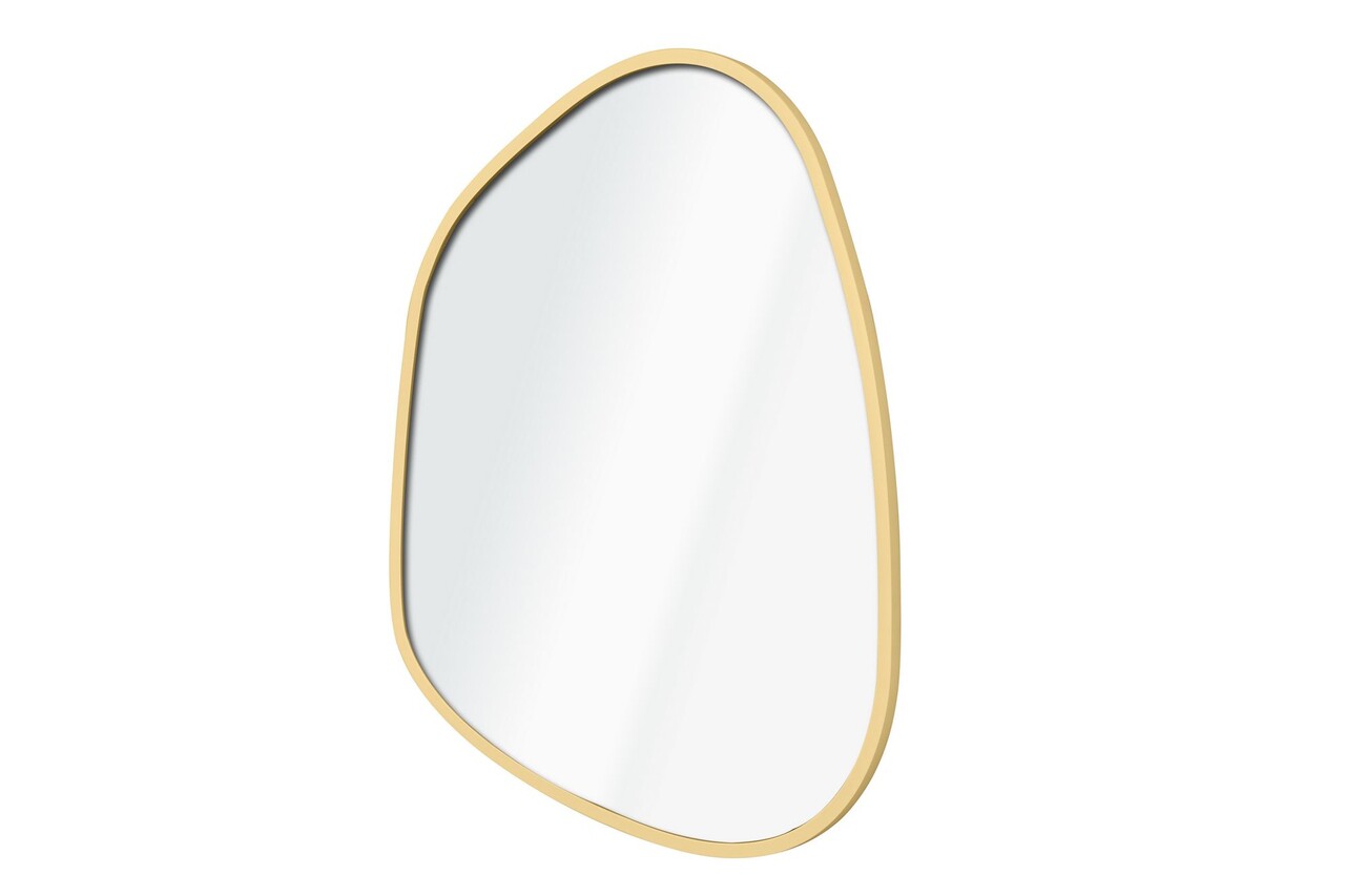 Oglinda decorativa, Lumisfera, Asymmetric Design 50 x 69, Auriu - 2 | YEO