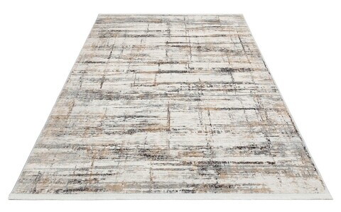 Covor, Lgs 02, 120x180 cm, Poliester, Crem / Gri