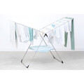 Uscator de rufe extensibil, Brabantia, T-Model, 20 m capacitate de uscare, otel, gri