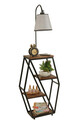 Lampadar, Luin, 534LUN4131, Metal, Gri deschis