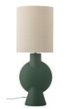 Lampa de masa, Bloomingville, Sergio, 1 x E27, 21x55 cm, ceramica/in, verde