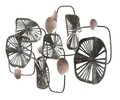 Decoratiune de perete Mody, Mauro Ferretti, 90 x 50 cm, fier