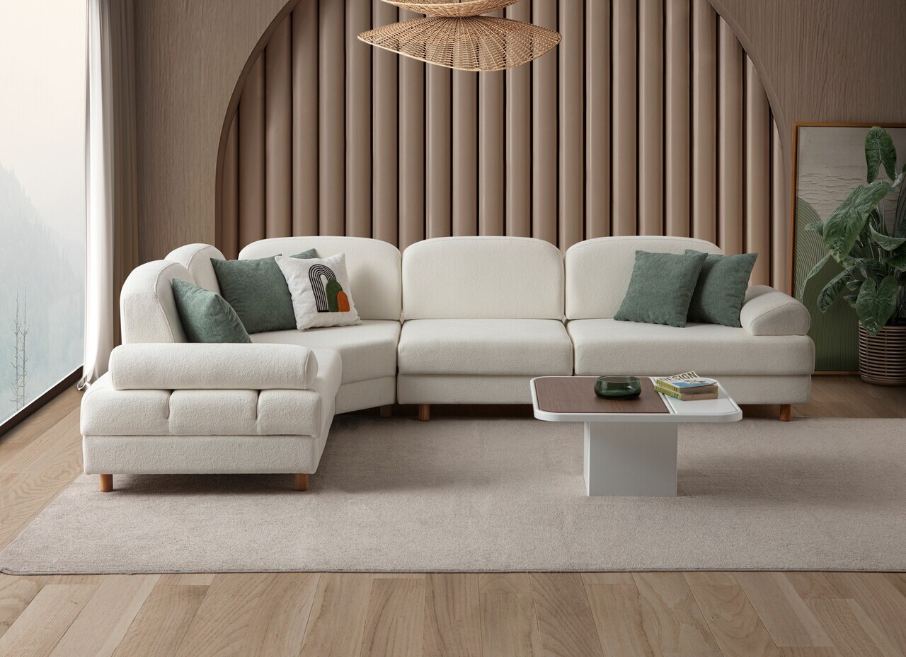 Coltar, Atelier del Sofa, 752EST1442, Alb — imaginea 2
