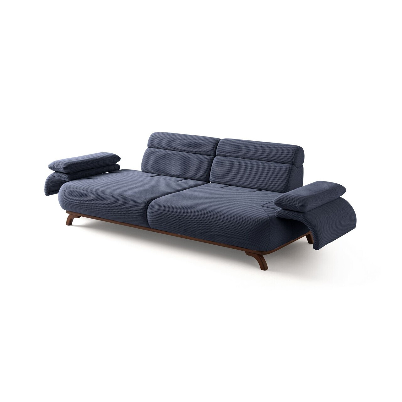 Canapea 3 locuri, Atelier del Sofa, 752EST1151, Lemn de carpen/PAL melaminat, Albastru navy - view 10
