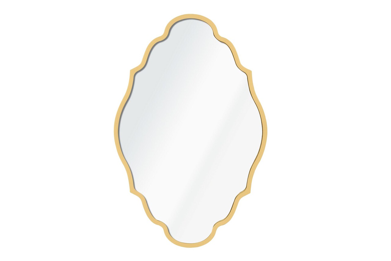 Oglinda decorativa, Lumisfera, Axis 30 x 47, Auriu - 1 | YEO