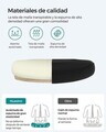 Scaun de birou, Songmics, ergonomic, suport lombar si functie de balansare, 60x64x103-110 cm, 120 kg, negru cerneala