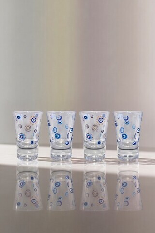 Set de pahare de shot, Hermia, 127RKL1649, Transparent