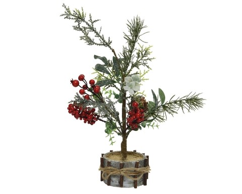 Decoratiune Tree with Berries, Decoris