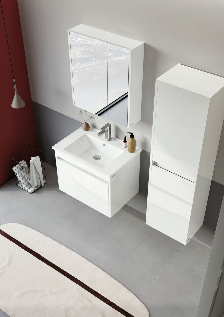 Dulap de baie, Hanah Home, Arno 40, Alb — imaginea 3
