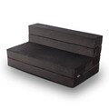 Canapea extensibila 2 locuri, Salida, 363SLD1131, Textil, Antracit