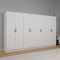Dulap pentru haine, Miwood, Kardelen 1600-108, Alb