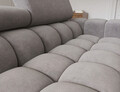 Coltar extensibil dreapta 3 locuri ELTAP, LT-04AU, Felro, 285x181x93 cm, lemn/poliester, gri