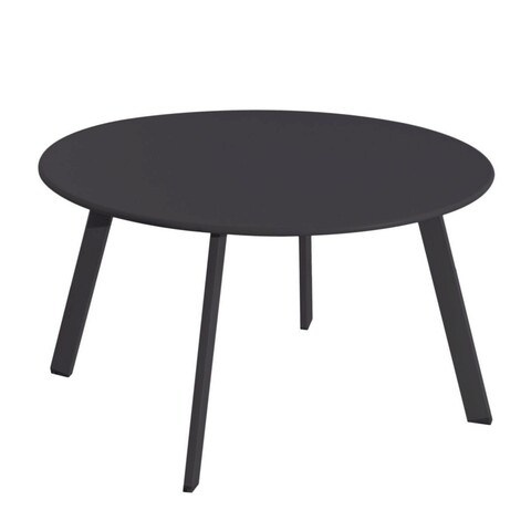 Masuta de cafea pentru gradina Marzia, Ø 70 x 40 cm, otel, grafit Gradina