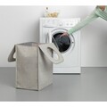 Cos de rufe, Brabantia, Grey, 55 L, 29.5x40.5x54 cm, textil, gri