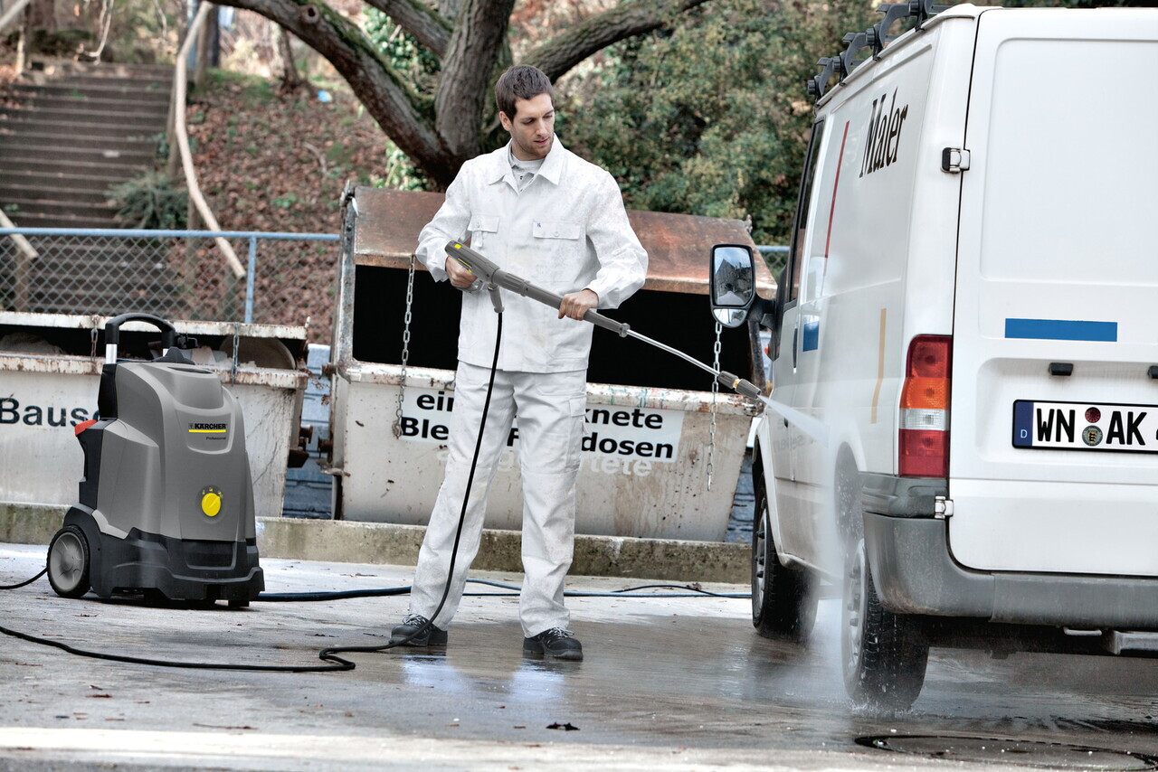 Aparat de spalat cu presiune profesional HDS 5/11 UX, Karcher, gri — imaginea 3