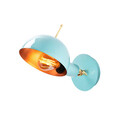 Aplica de perete, Alby, 527ABY3136, Metal, Turcoaz / Cupru