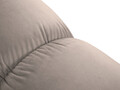 Taburet, Bellis-51, Micadoni Home, 94x94x43 cm, catifea, cappuccino