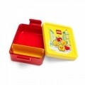 Cutie pentru pranz Girl, LEGO, 1000 ml, polipropilena, rosu/galben
