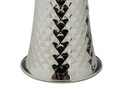 Lampa de masa Tower, Mauro Ferretti, 1 x E27, 40W, 30x30x54 cm, fier, argintiu/alb
