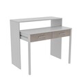 Birou Study, Kalune Design, 99x66x88 cm, PAL, alb