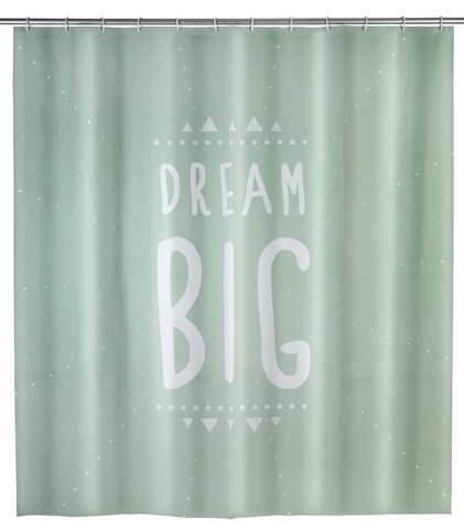 Perdea de dus dream big, wenko, 180x200 cm, 100% poliester, multicolor