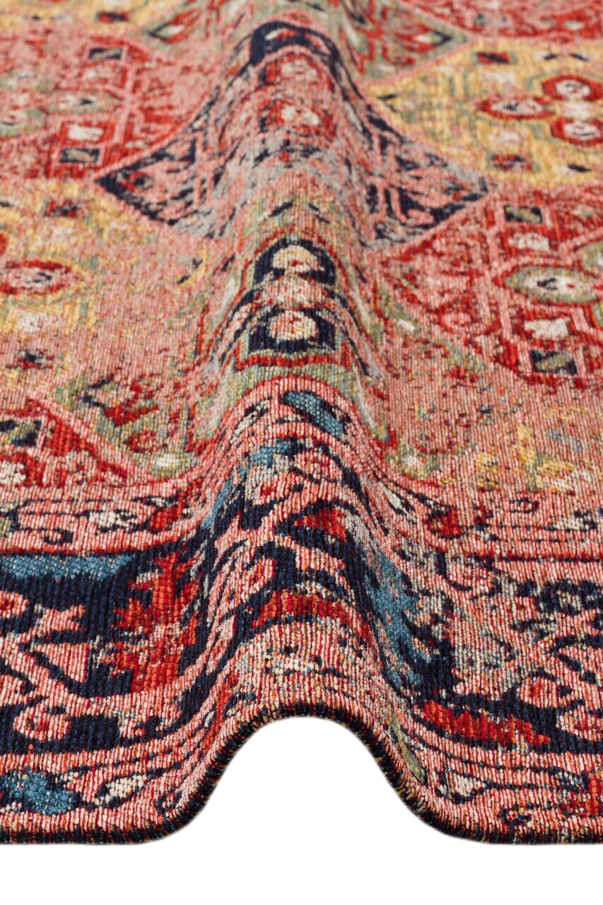 Covor, Anadolu, 80x150 cm, CHENILĂ ACRILICĂ/POLIESTER, Multicolor — imaginea 5