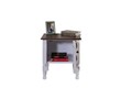 Noptiera, Ephelia, Ada Nightstand, 50x40x52 cm, MDF , Alb