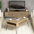 Set mobilier living, Hommy Craft, Ekol, Stejar