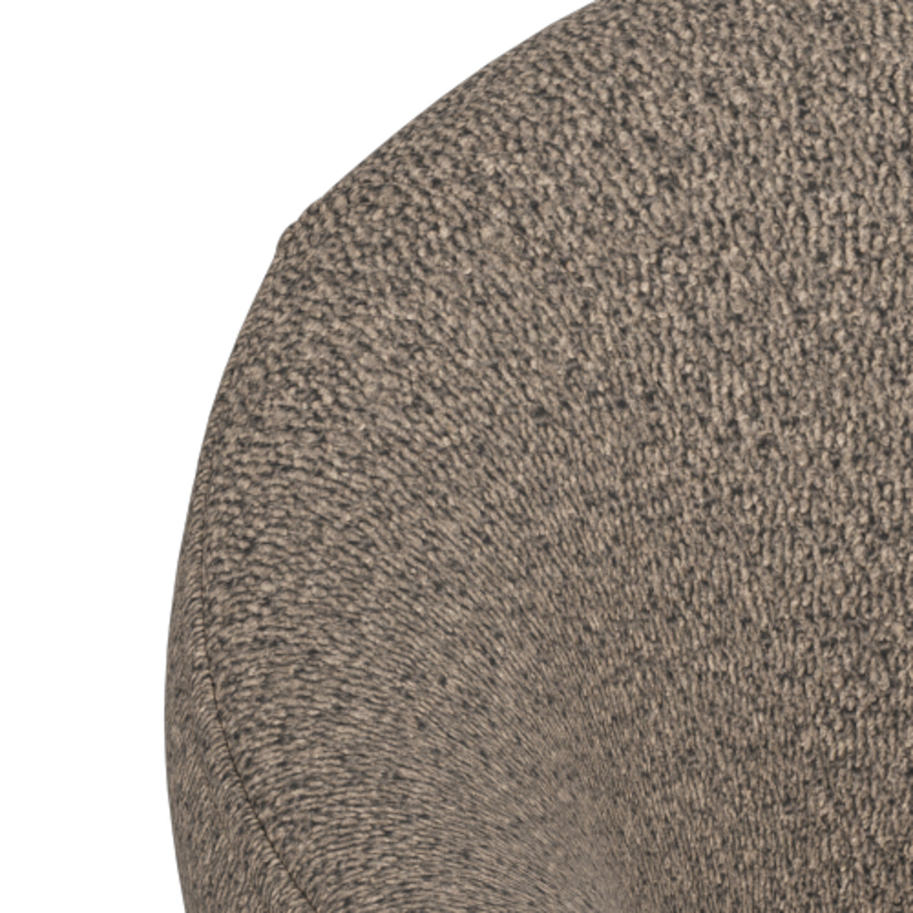 Scaun Tori, Actona, 64.5x56.5x80 cm, tesatura Boucle/otel, grej - view 6