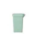 Cos de gunoi cu pedala, Brabantia, StepUp, 10 L, 26.5x20.3x38.1 cm, polipropilena, verde jad