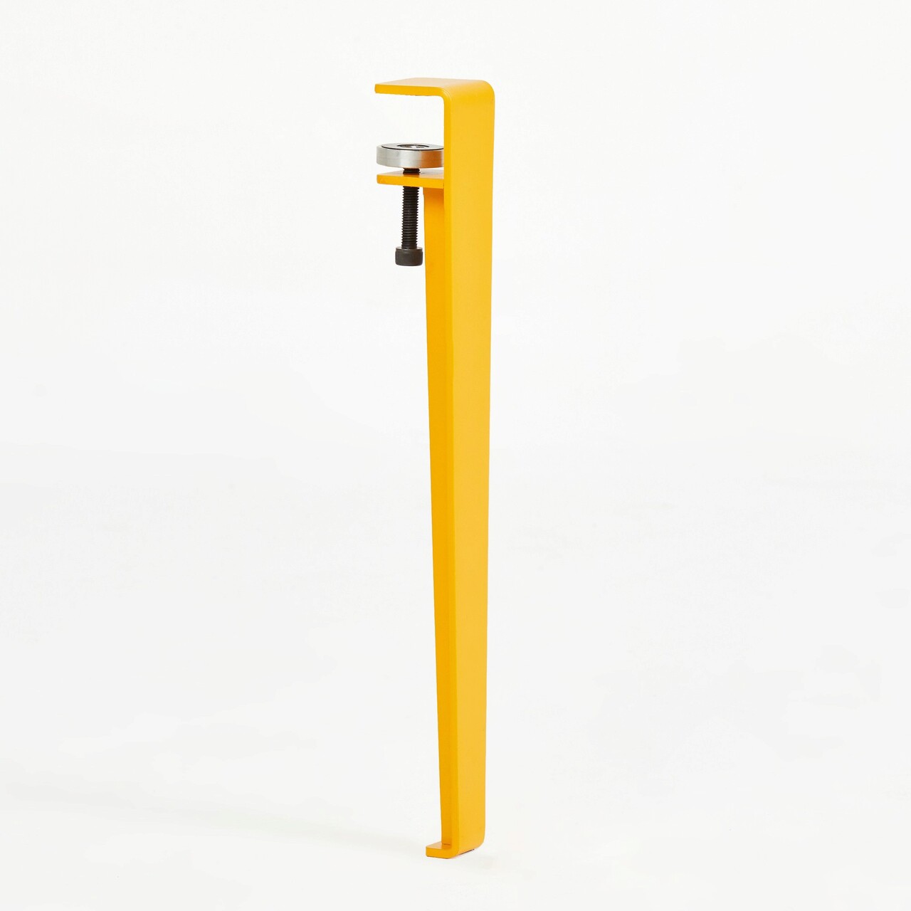 Masuta de cafea, Logg, Fonissa, 120x45x60 cm, Alb / Galben