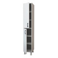 Dulap multifunctional, Rani, M1, 33.3x191x35.8 cm, PAL, Alb