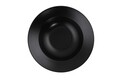 Farfurie PT025126F956, Keramika, 26x26x8 cm, gresie, negru