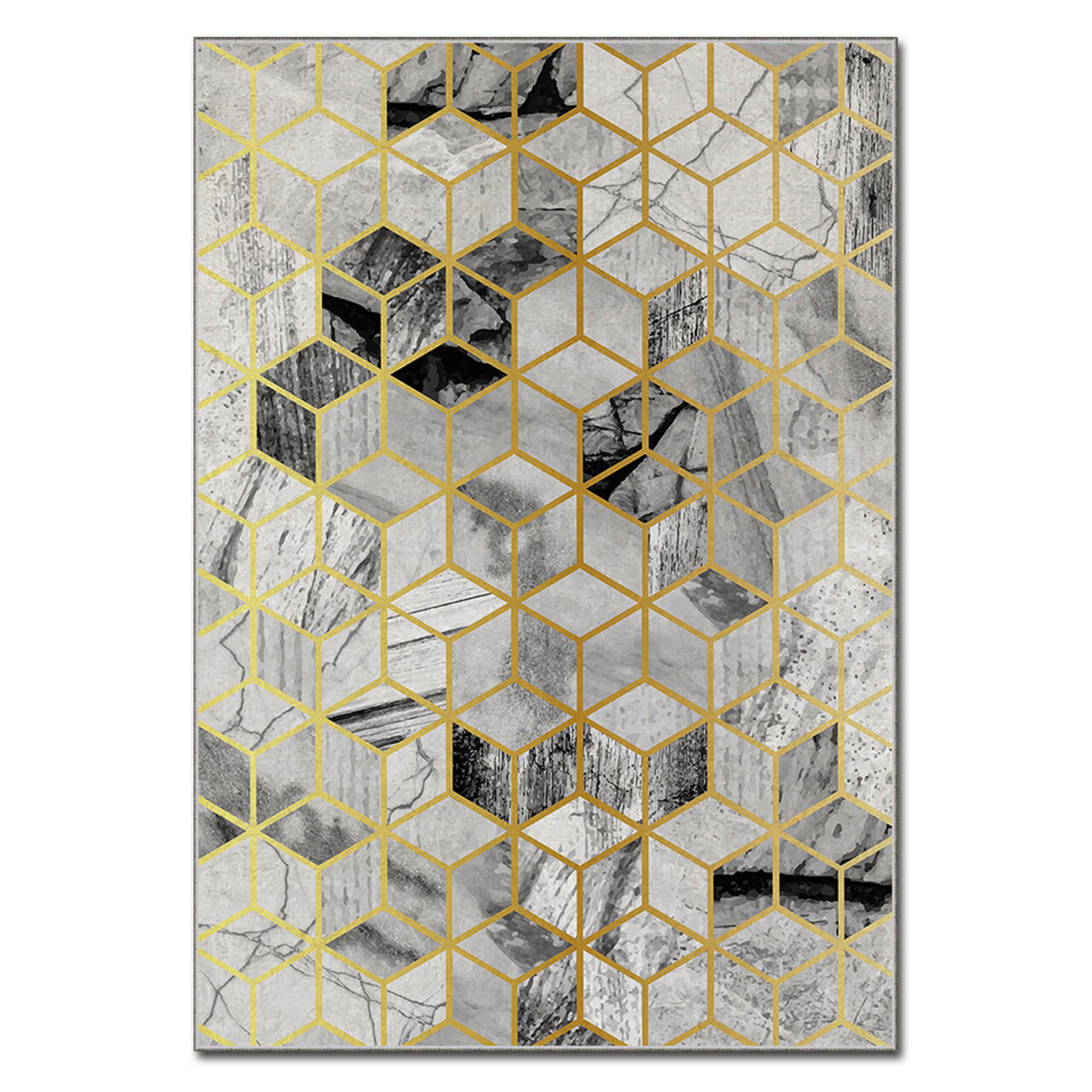 Covor, ASR CRPT-83 , 140x220 cm, Poliester, Multicolor