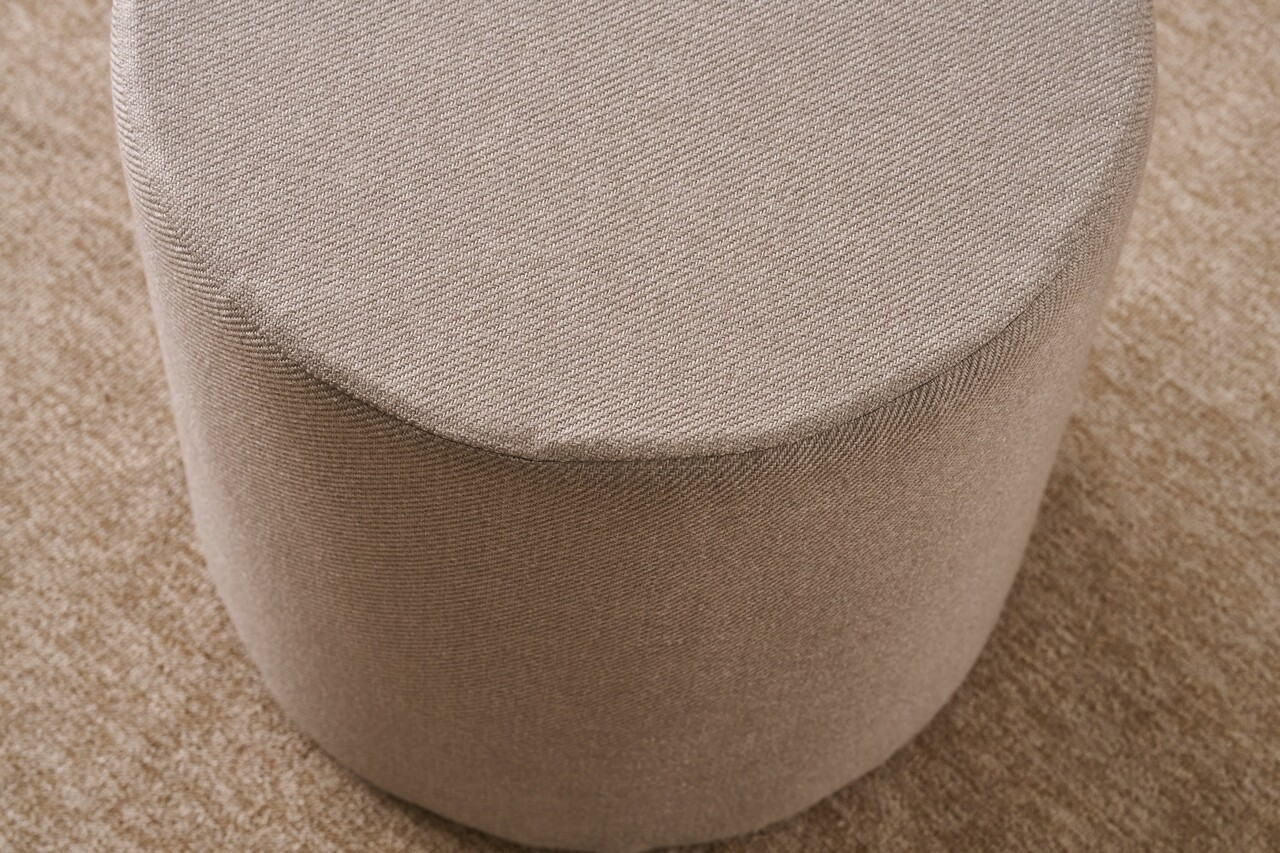 Taburet, Atelier del Sofa, 825BLC5115, Lemn, Bej - view 3