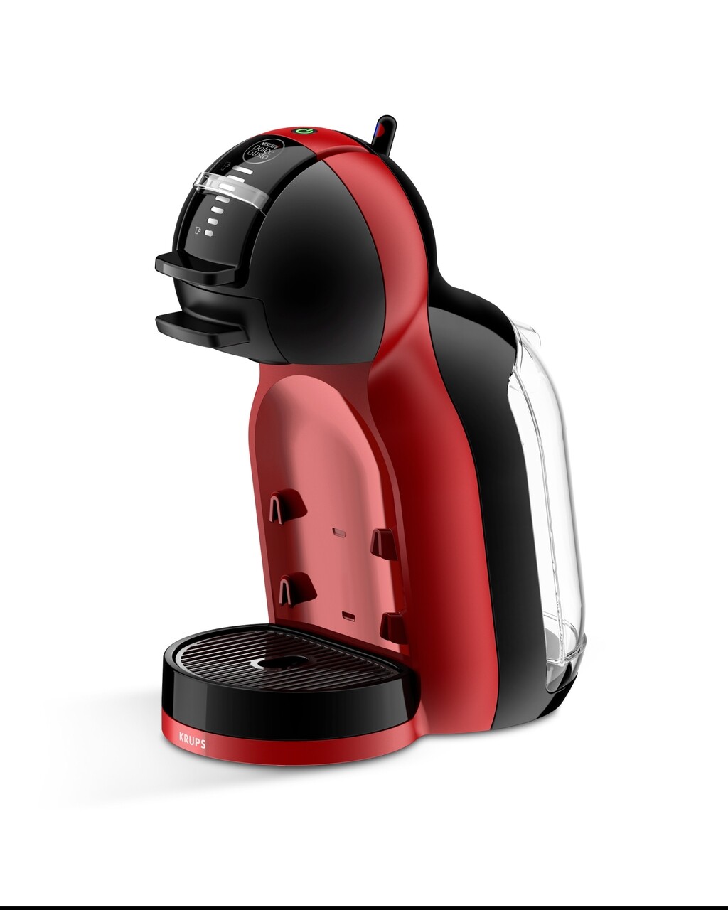 Espressor, Krups, Dolce Gusto Mini Me, 1500 W, 15 Bari, Capacitate Rezervor 0.8 L, Rosu/negru