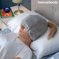 Perna de gel pentru migrene si relaxare, InnovaGoods, Hawfron, poliester, gri