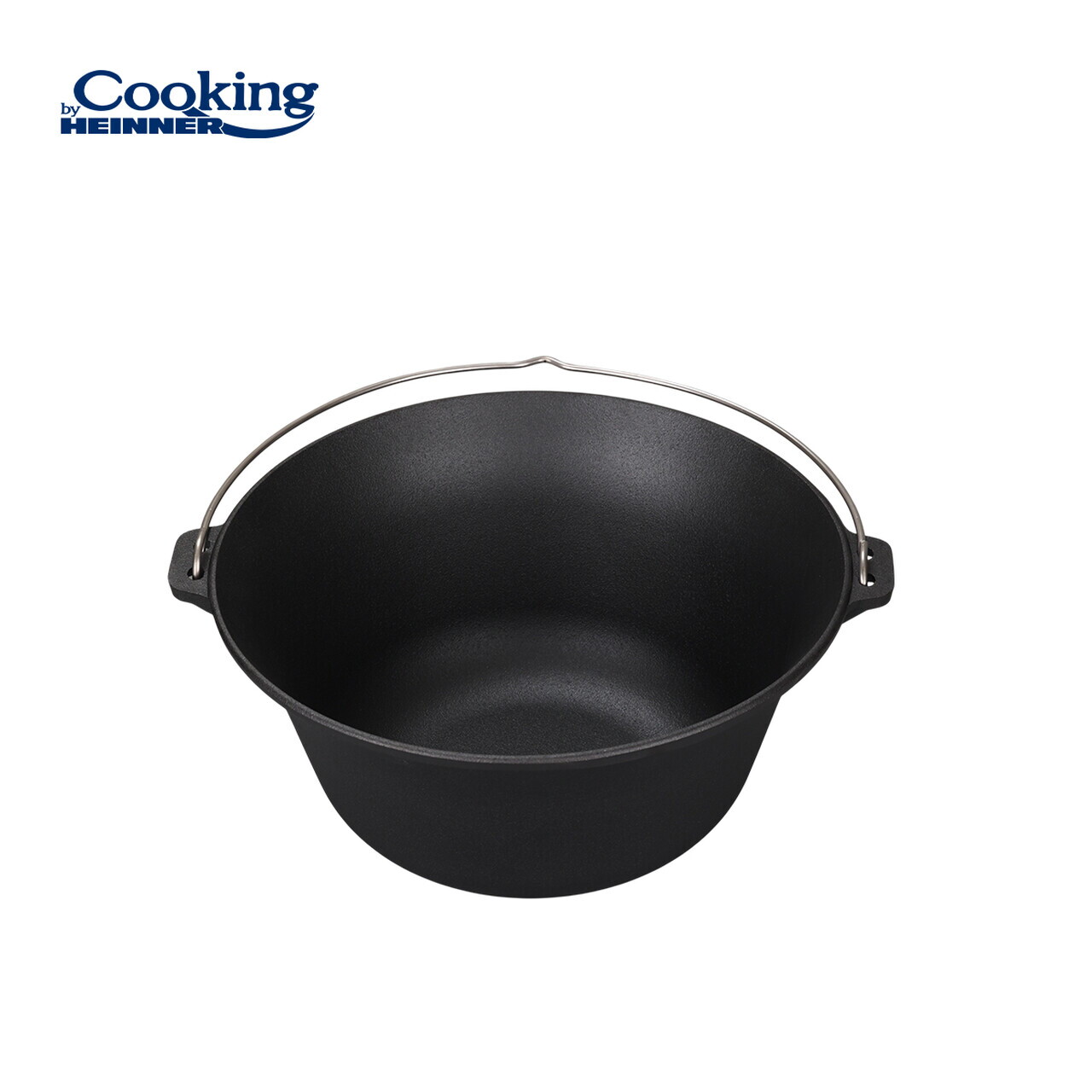 Ceaun Cooking by Heinner, 37x17.5 cm, 10 L, fonta, negru - imagine 5