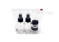 Set recipiente pentru ulei, otet, sare si piper 4 piese Spray Travel, Iris Barcelona, 50 ml/10 ml, sticla