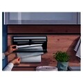 Suport pentru role de hartie/folie aluminiu/folie plastic, Leifheit, Parat Royal II, inox, gri