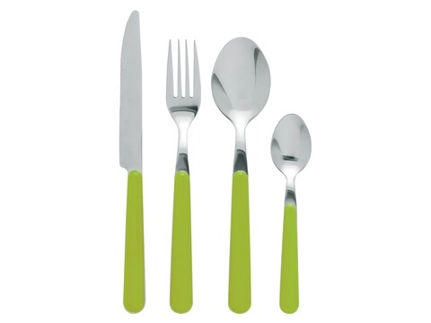 Poza Set tacamuri 24 piese, Jolly, Excelsa, inox, verde