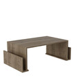 Masuta de cafea, Moblert, Magazin, 95x36.8x60 cm, Maro