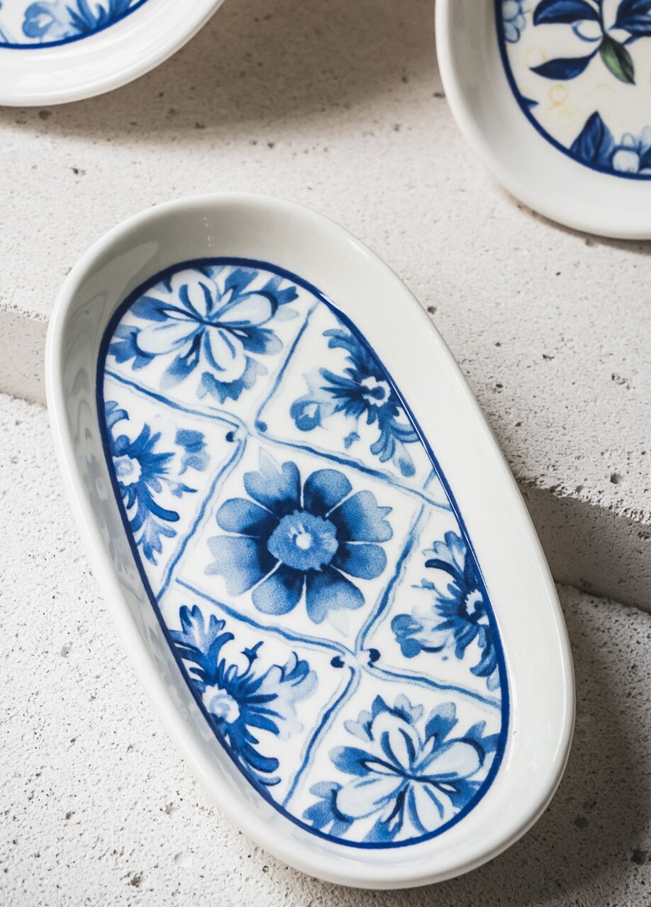 Set platouri servire, Hermia, 280TMA2217, Galben - imagine 2