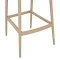 Scaun bar, Floyd, L.50 l.54 H.109, plastic, bej