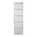 Dulap de depozitare cu incuietoare, Shelvoria, Js1023, 47x166x62 cm, Otel, Gri deschis