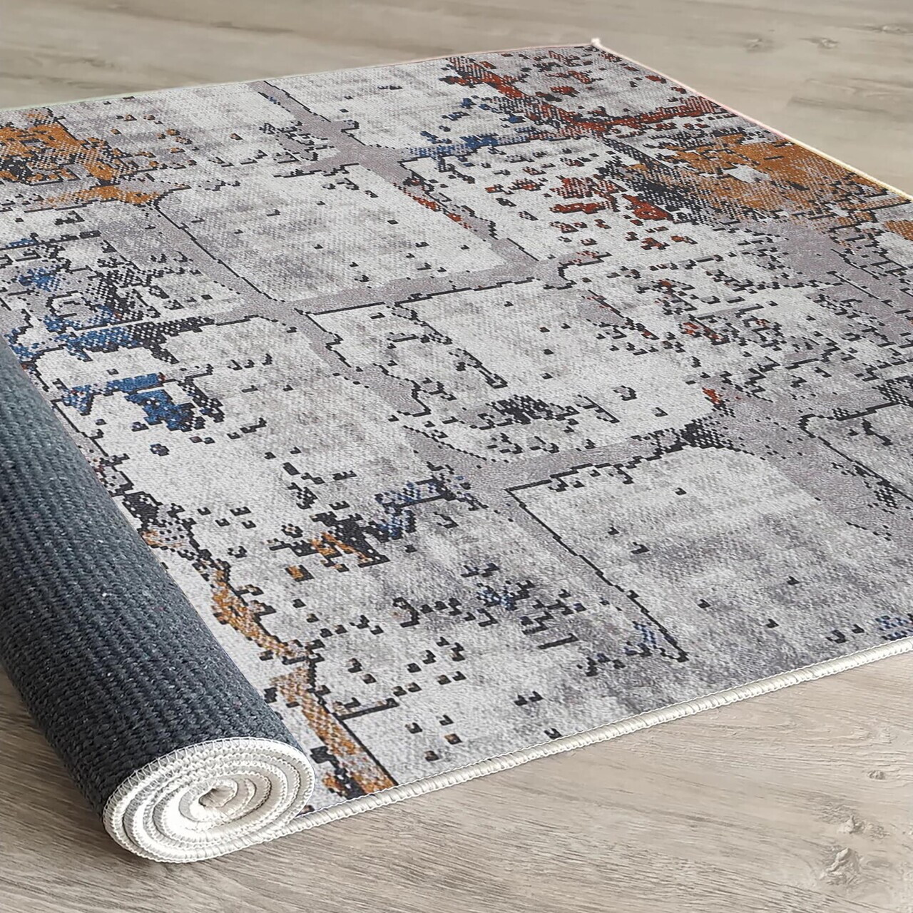 Covor, Woopamuk367, 180x280 cm, Bumbac/Poliester, Multicolor - view 3