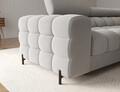 Coltar extensibil dreapta 3 locuri ELTAP, RT-04SO, Felro, 285x181x93 cm, lemn/poliester, gri inchis